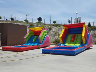 CASTILLO HINCHABLE PLAYMIX ACUATICO 4(ADAPTABLE A PISCINA)
