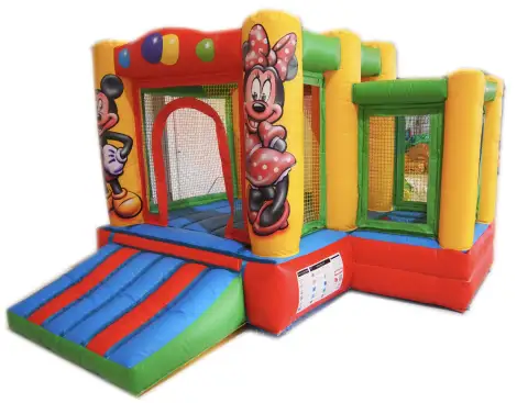 Castillo hinchable super happy disney