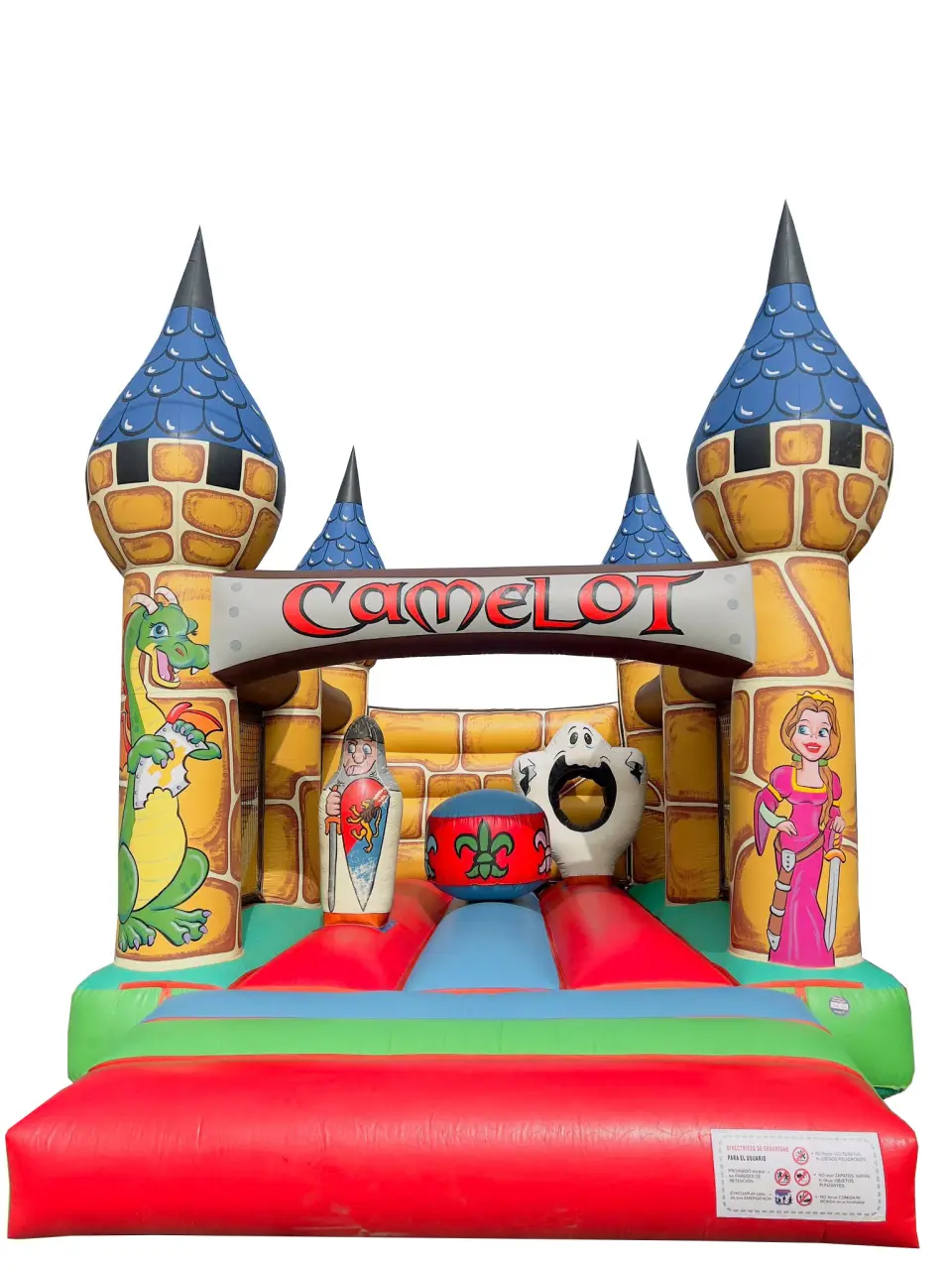 CASTILLO HINCHABLE CAMELOT MEDIANO, hinchable en alquiler