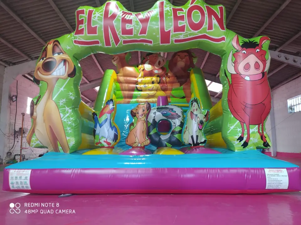CASTILLO HINCHABLE EL REY LEON  ESPECIAL, hinchable en alquiler
