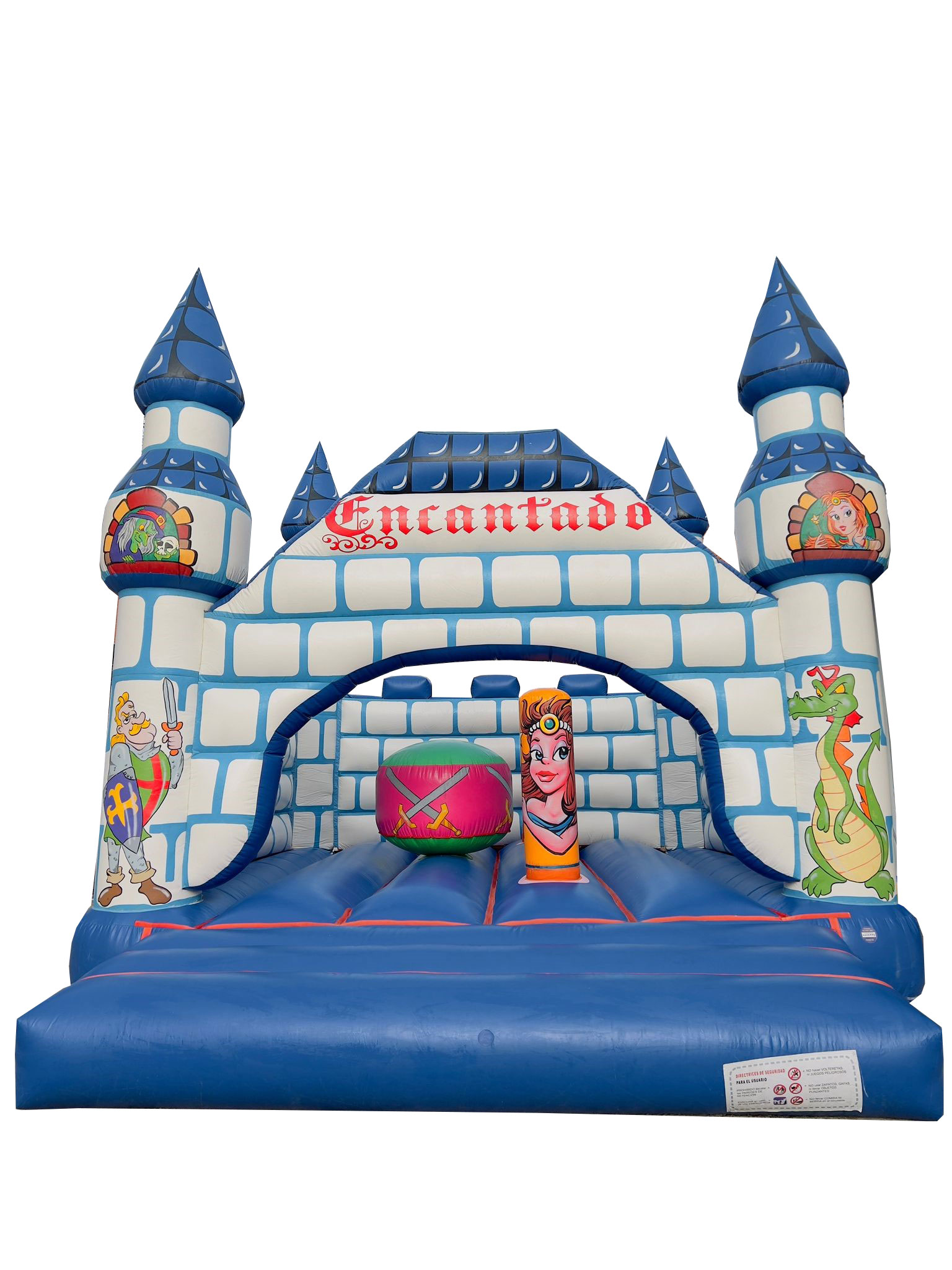 CASTILLO HINCHABLE CASTILLO ENCANTADO GRANDE, hinchable en alquiler