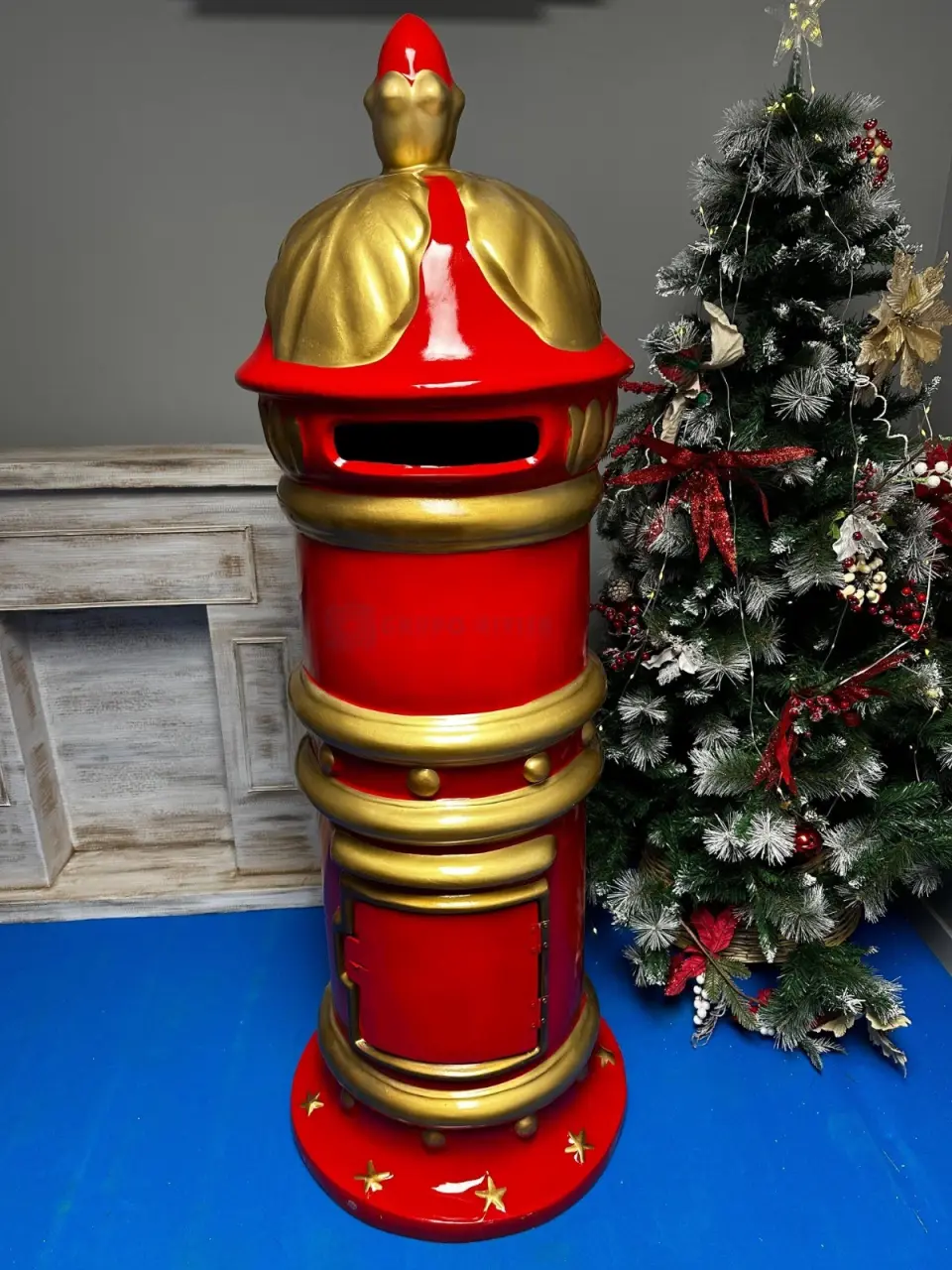 ATREZZO BUZON NAVIDAD ESPECIAL FIBRA VIDRIO (12), hinchable en alquiler