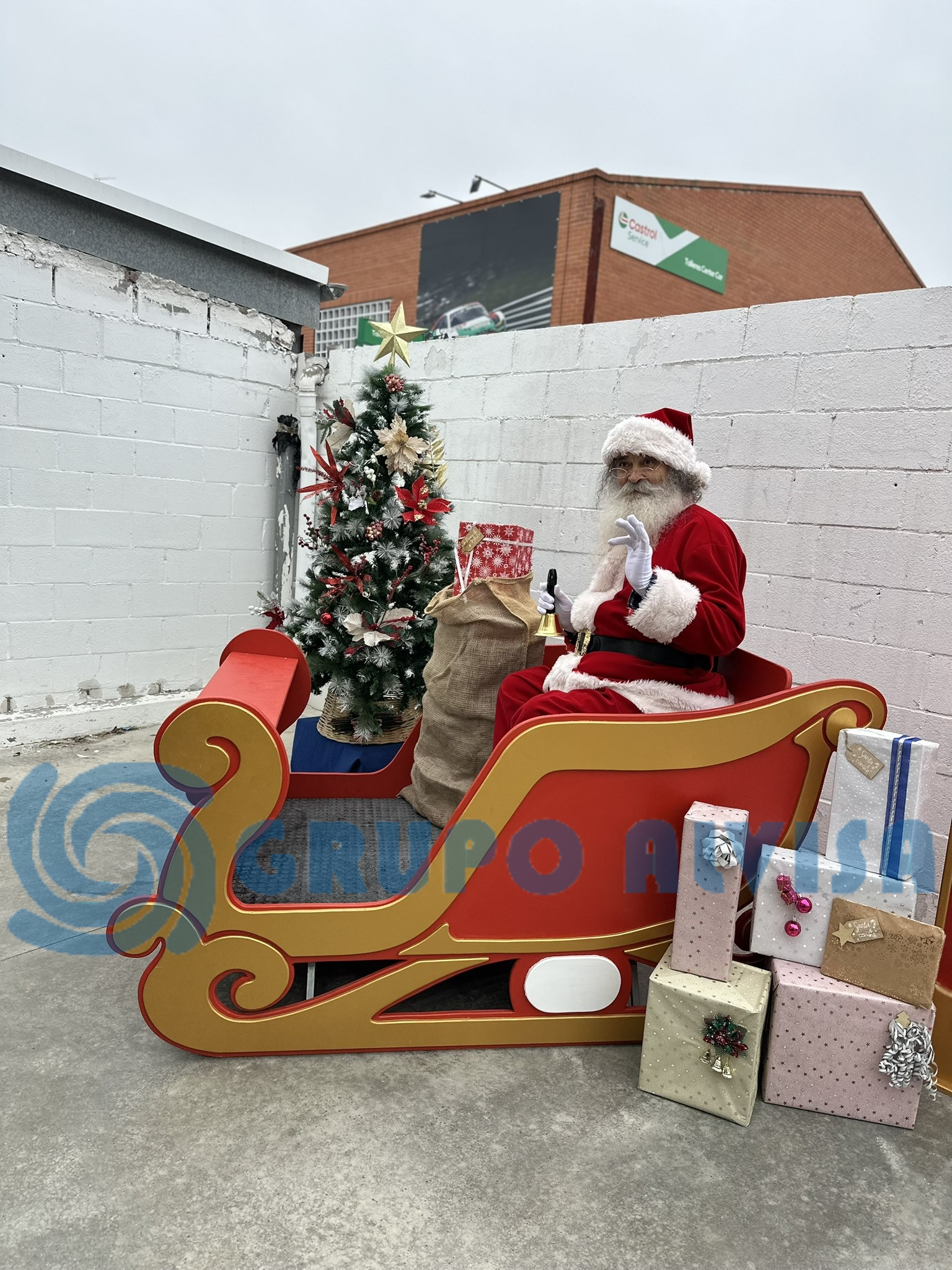 TRINEO NAVIDAD  ATREZZO  MADERA (1)