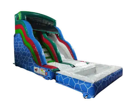 Castillo hinchable playmix acuatico 6 (adaptable a bordillo)