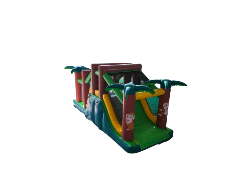 CASTILLO HINCHABLE PISTA AMERICANA SELVA GRANDE (2), hinchable en alquiler