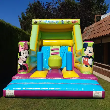 Castillo hinchable playmix disney mediano