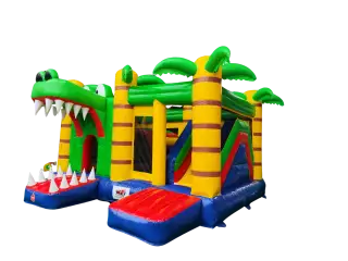 CASTILLO HINCHABLE COCODRILO AVENTURAS MEDIANO