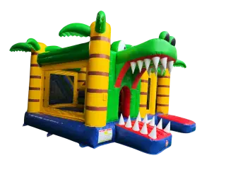 CASTILLO HINCHABLE COCODRILO AVENTURAS MEDIANO