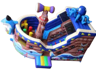 CASTILLO HINCHABLE CAPITAN TIBURON GRANDE