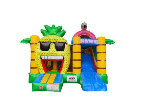 Castillo hinchable emojis mediano
