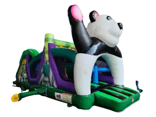 CASTILLO HINCHABLE PISTA AMERICANA ESPECIAL PANDA