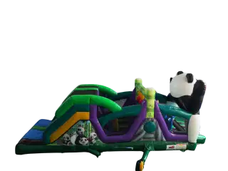 CASTILLO HINCHABLE PISTA AMERICANA ESPECIAL PANDA