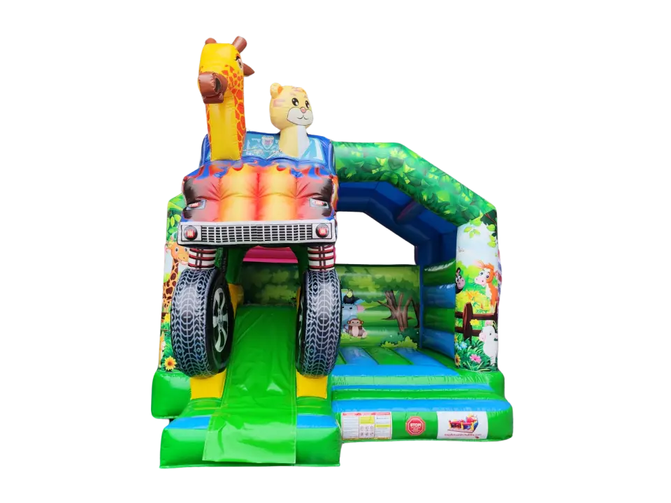CASTILLO HINCHABLE AVENTURAS SAFARI MEDIANO, hinchable en alquiler
