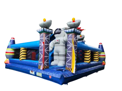 Castillo hinchable espacio especial