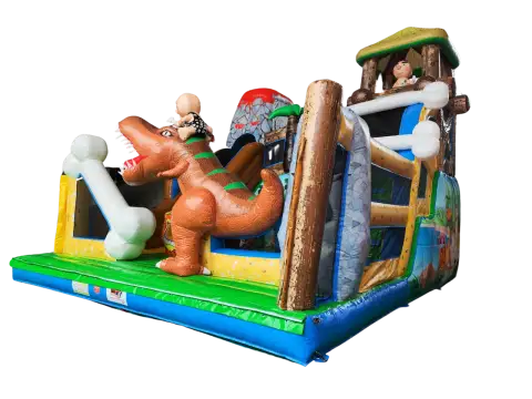 Castillo hinchable paleolitico especial