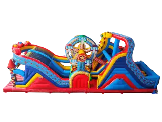 CASTILLO HINCHABLE PISTA AMERICANA ROLLER ESPECIAL