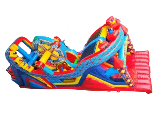 CASTILLO HINCHABLE PISTA AMERICANA ROLLER ESPECIAL