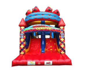 CASTILLO HINCHABLE PISTA AMERICANA ROLLER ESPECIAL
