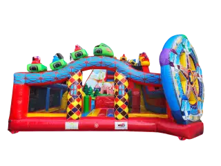 CASTILLO HINCHABLE NORIA ESPECIAL CON CAIDA LIBRE