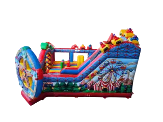 CASTILLO HINCHABLE NORIA ESPECIAL CON CAIDA LIBRE