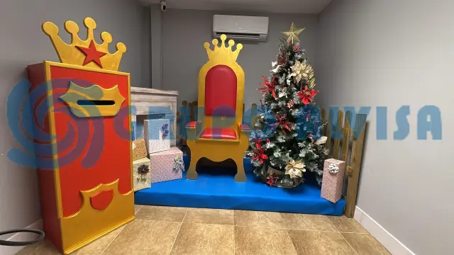 PACK SET RECIBIDOR NAVIDAD PAPA NOEL (1), alquiler de decoración de Navidad en Madrid