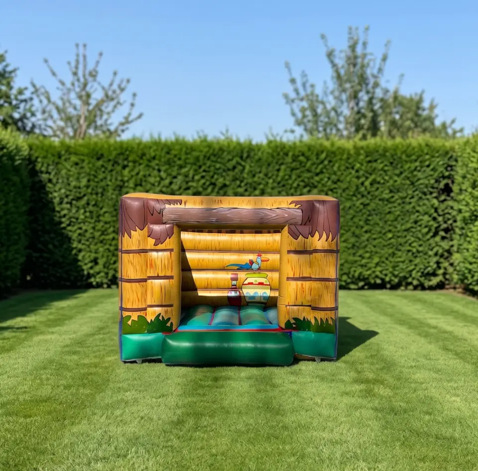 CASTILLO HINCHABLE JUNGLA PEQUEÑO, hinchable en alquiler