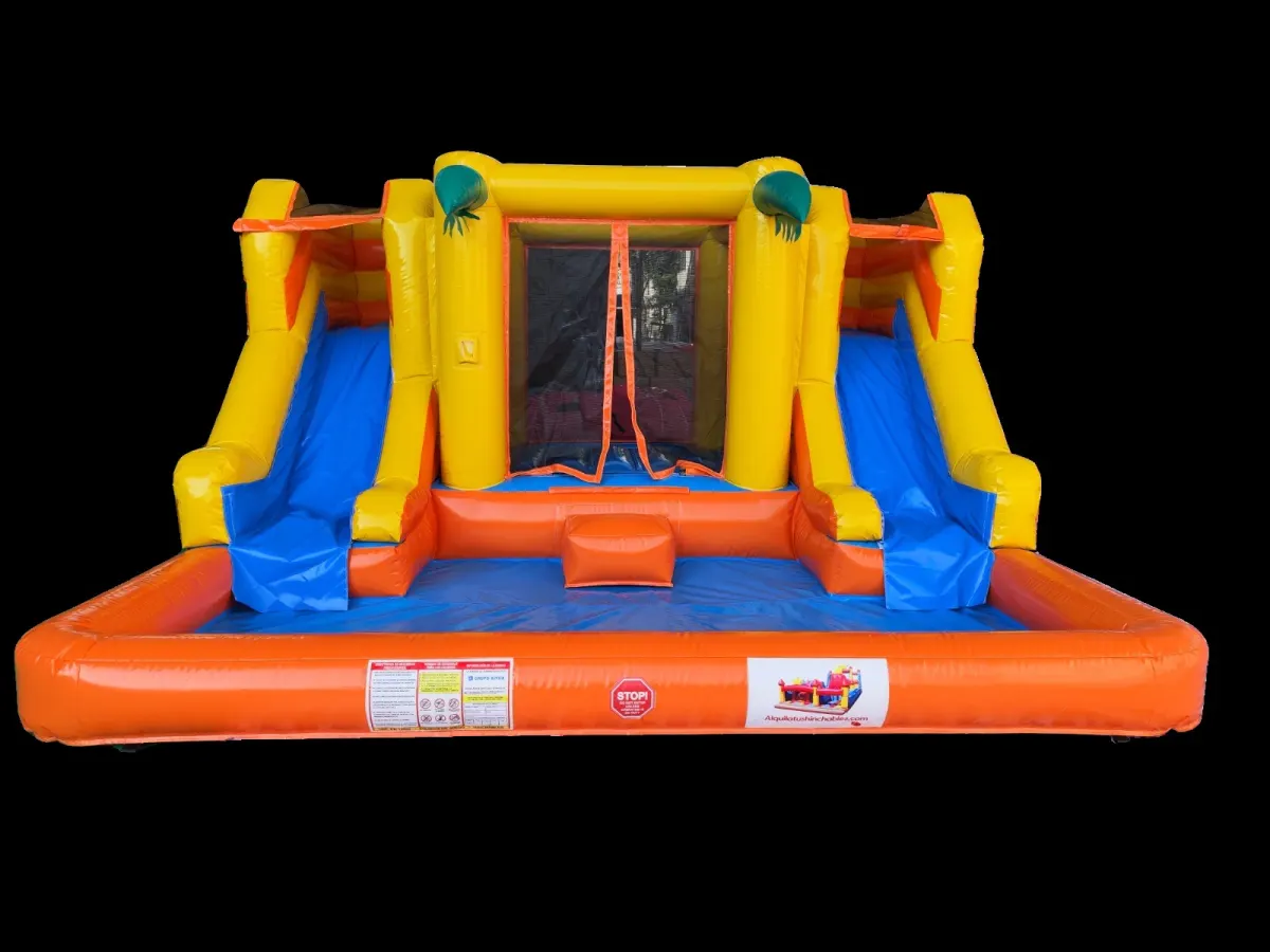 Castillo hinchable mediano