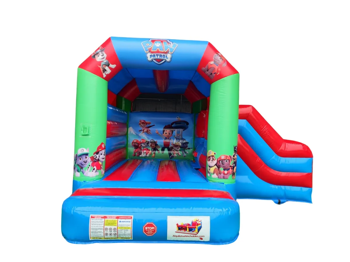 Castillo hinchable mediano